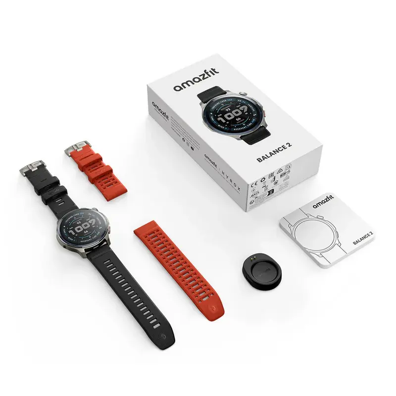Amazfit Balance 2 Black cu ecran AMOLED și sticlă din safir [6]