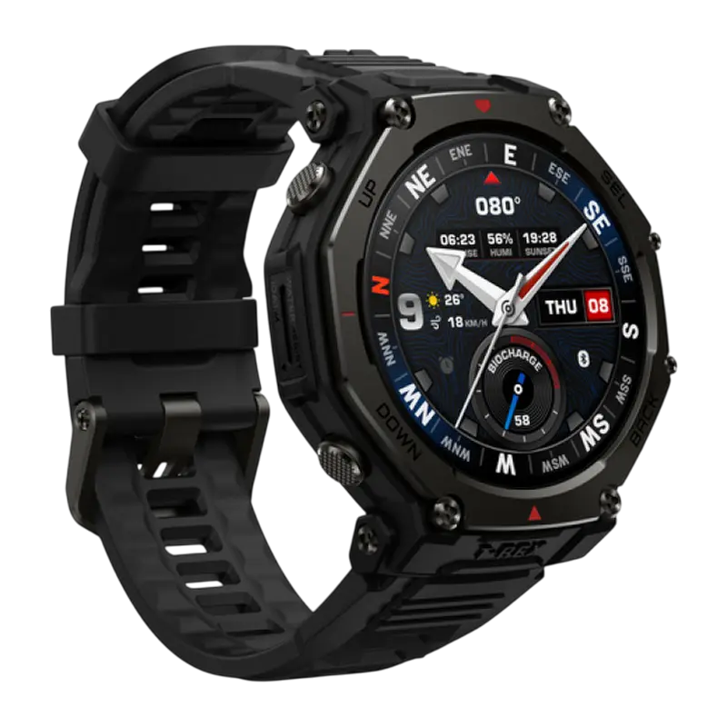 Amazfit T-Rex 3 Pro 48 mm Tactical Black cu ecran AMOLED și ramă din titan [4]