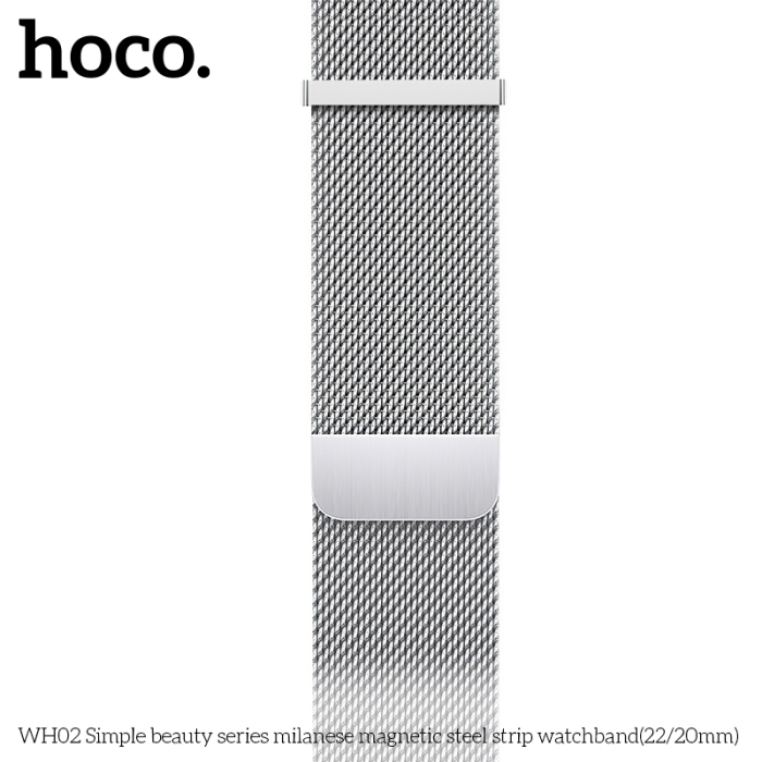 Hoco WH02 Simple Beauty curea Milanese 20 mm și 22 mm cu magnet [2]