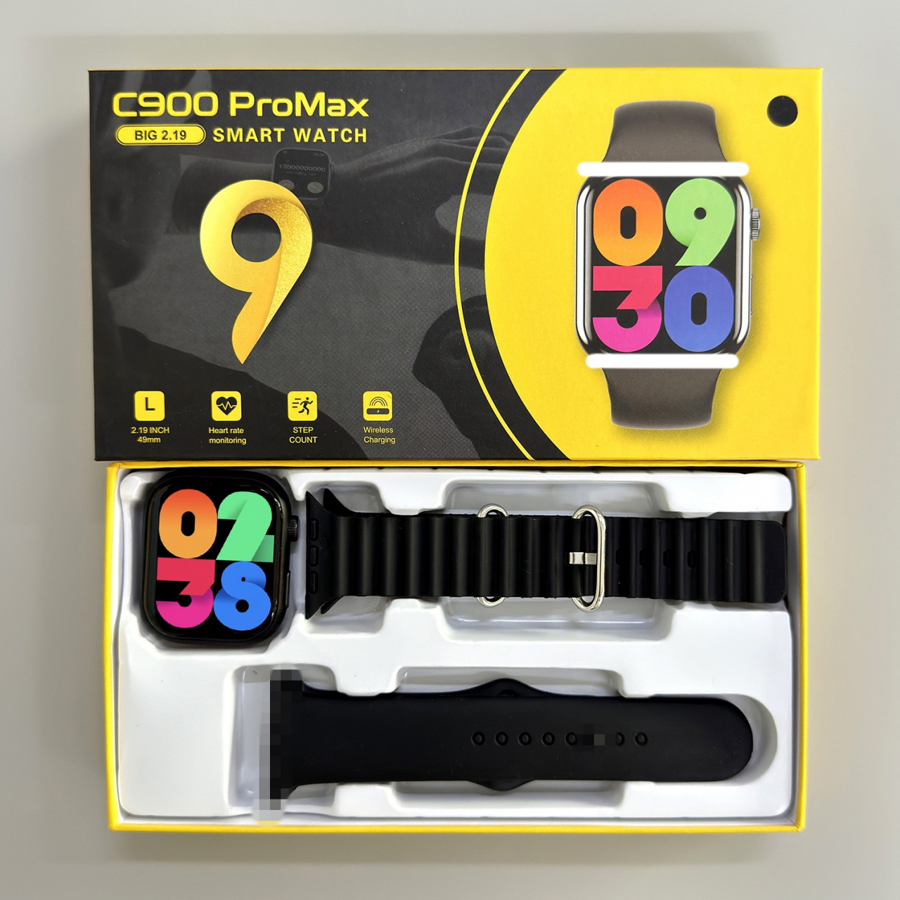 C900 Pro Max – Smartwatch premium cu funcții fitness și notificări inteligente [3]