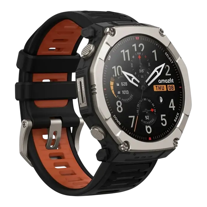 Amazfit T-Rex Ultra 2 51 mm Black Magma cu titan grad 5 și ecran AMOLED [5]