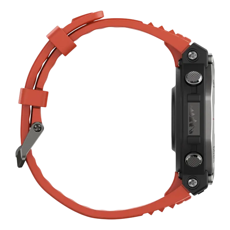Amazfit T-Rex 3 Lava cu ecran AMOLED și curea portocalie [4]