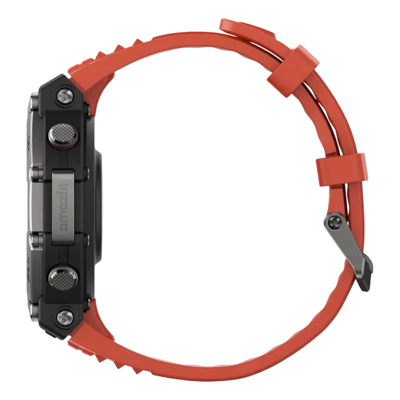 Amazfit T-Rex 3 Lava cu ecran AMOLED și curea portocalie [3]