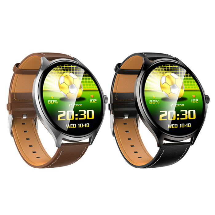 Hoco Y39 Black și Silver cu ecran TFT rotund de 1,7 inch [3]