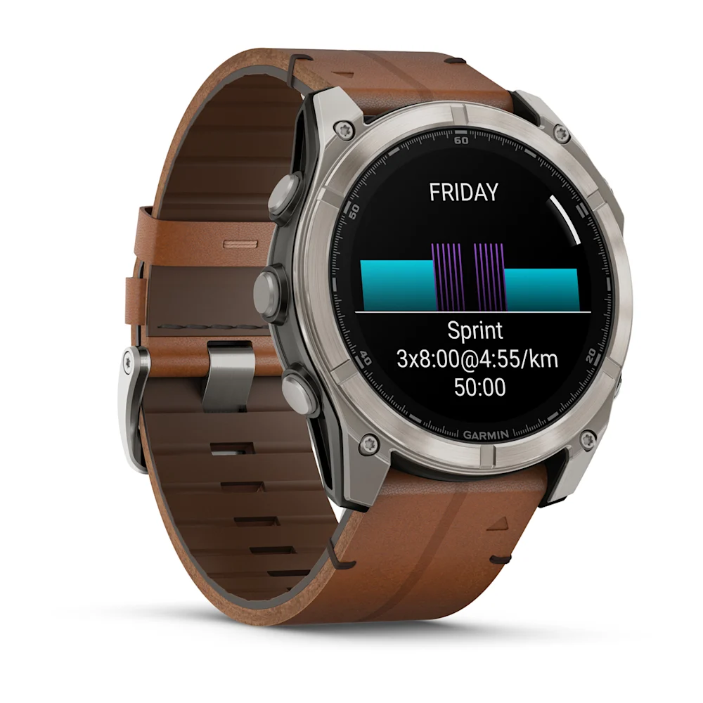 Garmin fēnix 8 Sapphire 51 mm – titan, safir, 10 ATM, autonomie 29 zile [6]