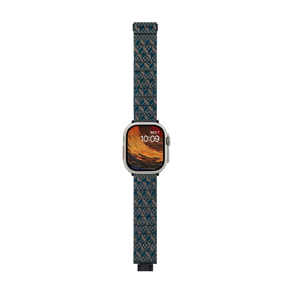 PITAKA Carbon Fiber Band Stairs – Cureaua reglabilă premium pentru toate modelele Apple Watch [4]