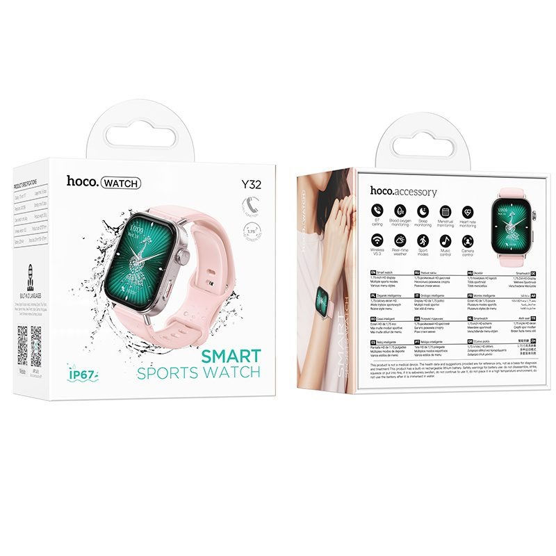 Hoco Y32 smartwatch cu ecran 1.75 inch și apeluri Bluetooth [2]