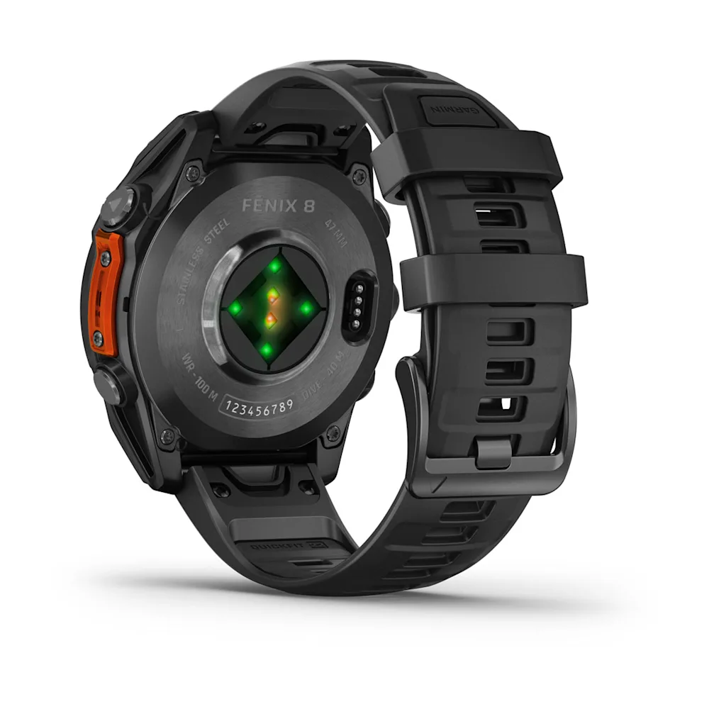 Garmin fēnix 8 47 mm – AMOLED, oțel, 10 ATM, autonomie 16 zile [4]
