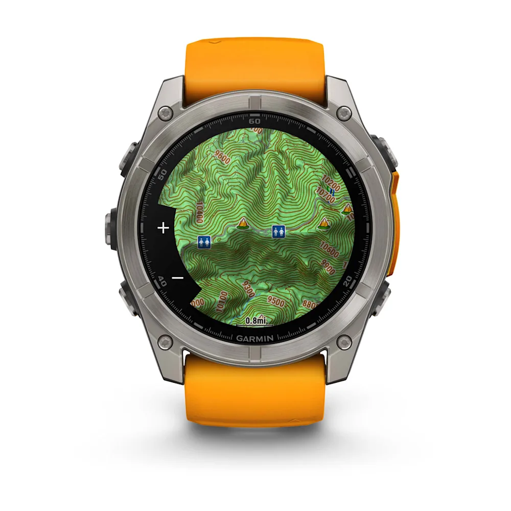 Garmin fēnix 8 Sapphire 51 mm – titan, safir, 10 ATM, autonomie 29 zile [10]