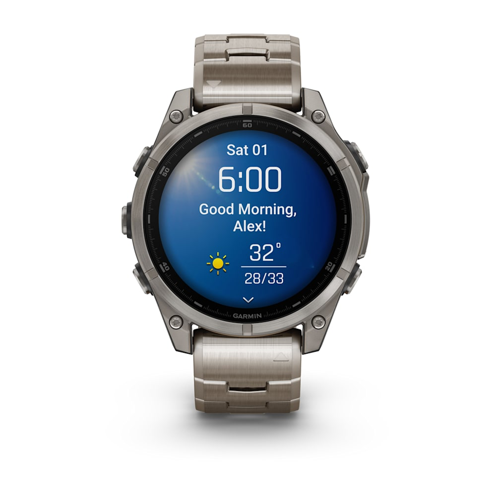 Garmin fēnix 8 Sapphire 47 mm – titan, safir, 10 ATM, autonomie 16 zile [13]