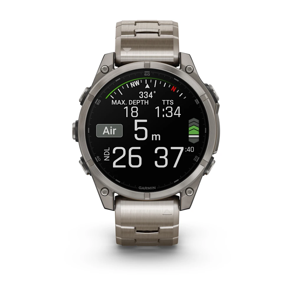 Garmin fēnix 8 Sapphire 47 mm – titan, safir, 10 ATM, autonomie 16 zile [9]