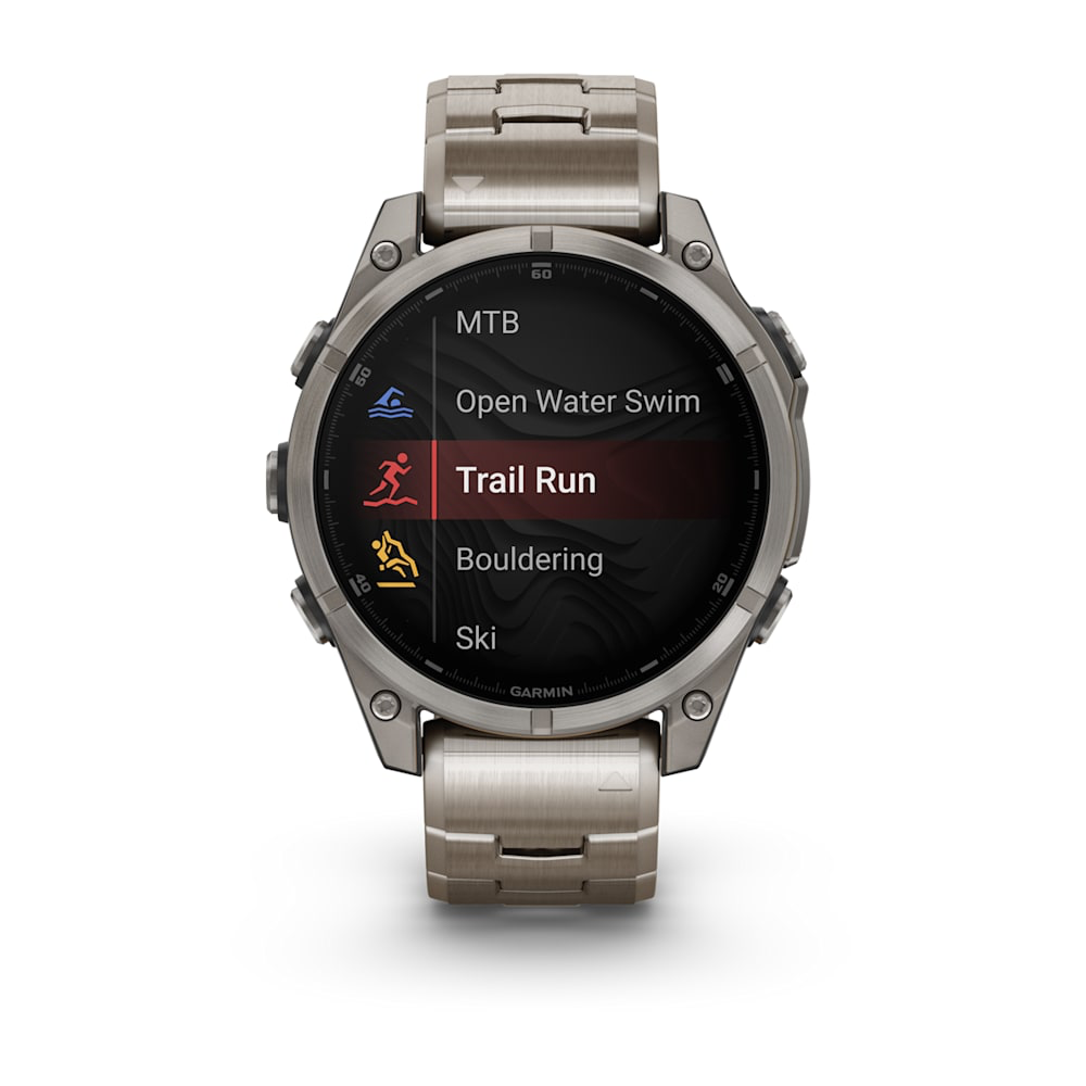 Garmin fēnix 8 Sapphire 47 mm – titan, safir, 10 ATM, autonomie 16 zile [8]