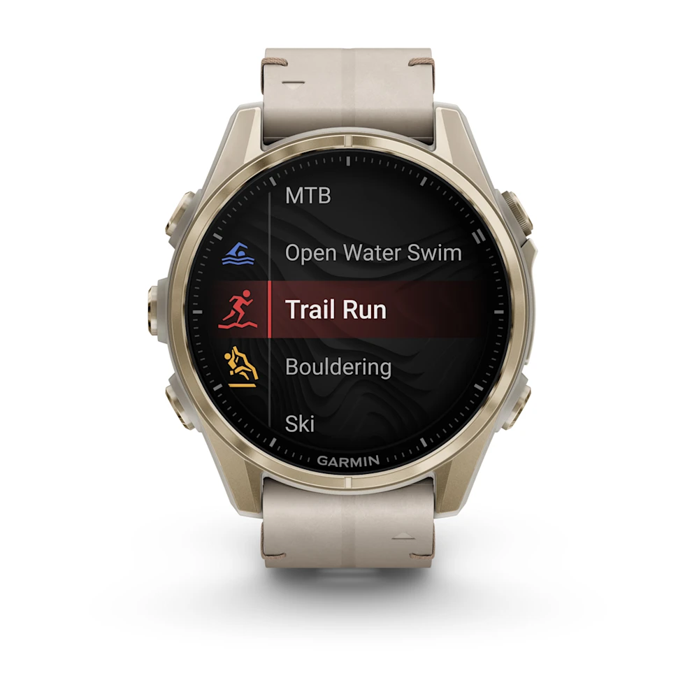 Garmin fēnix® 8 Sapphire – Titan + Safir + Piele + Silicon + autonomie 10 zile [8]
