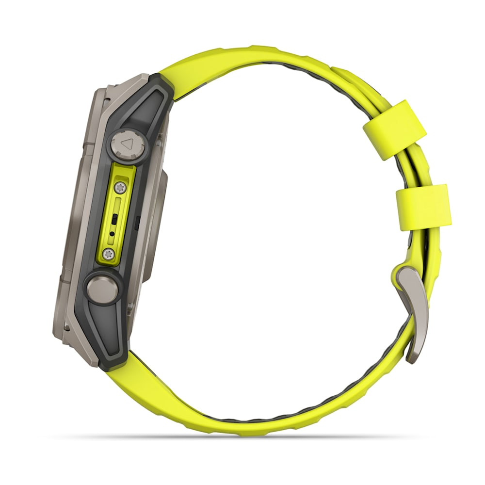 Garmin fēnix 8 Solar Sapphire 51 мм – титан, сапфир, 10 ATM, автономность 30–48 дней [3]