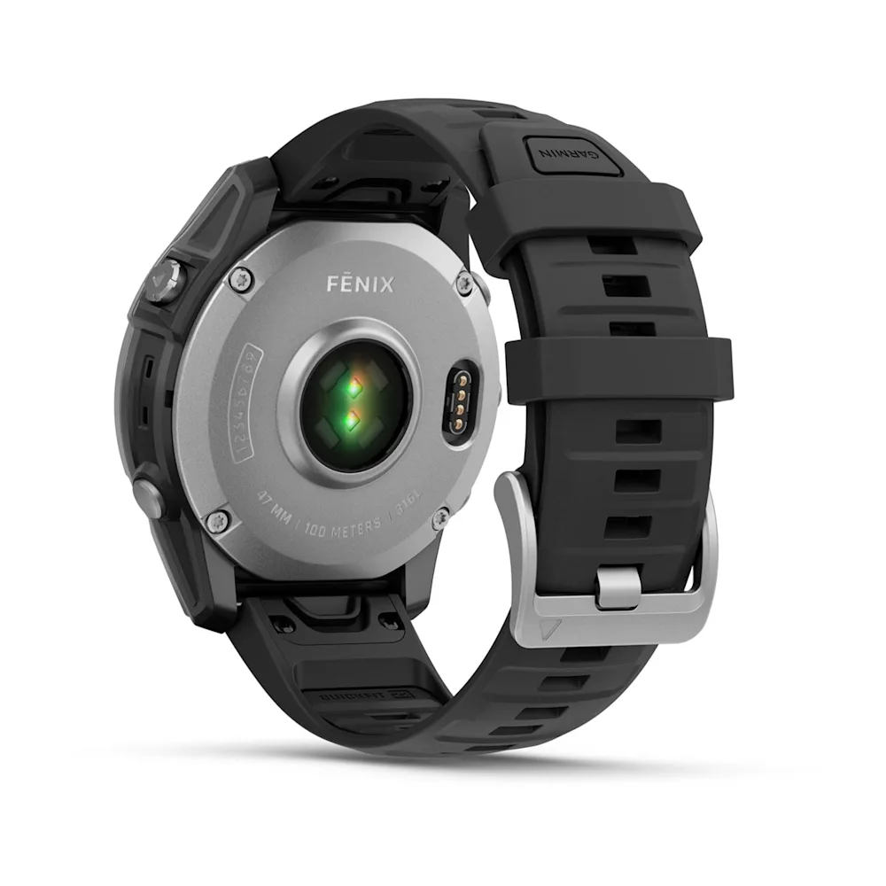 Garmin fēnix E 47 mm – AMOLED, oțel, 10 ATM, autonomie 16 zile [4]