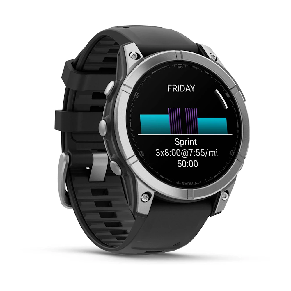 Garmin fēnix E 47 mm – AMOLED, oțel, 10 ATM, autonomie 16 zile [6]