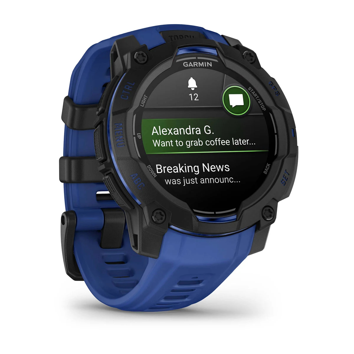 Garmin Instinct 3 45 mm – AMOLED, 10 ATM, lanternă LED, autonomie 18 zile [6]