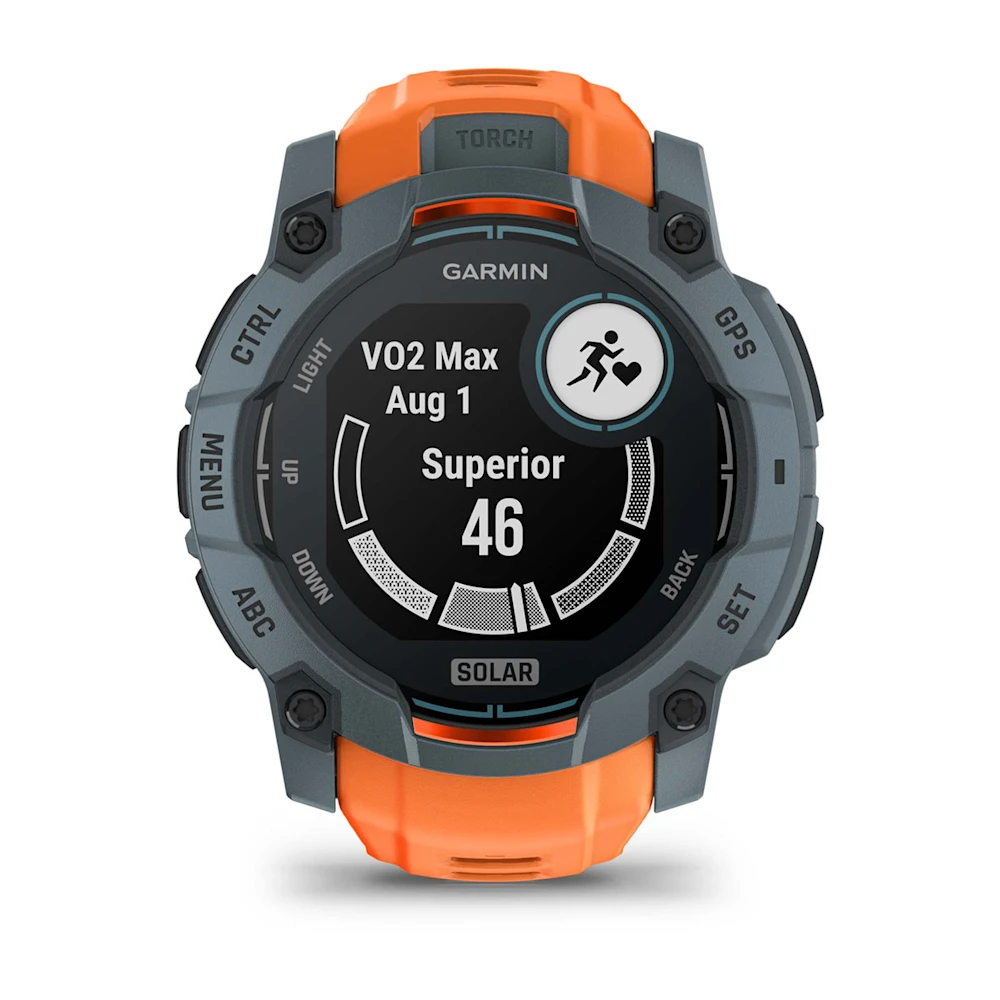 Garmin Instinct 3 Solar 50 mm – Power Glass, 10 ATM, lanternă LED, autonomie extinsă [12]
