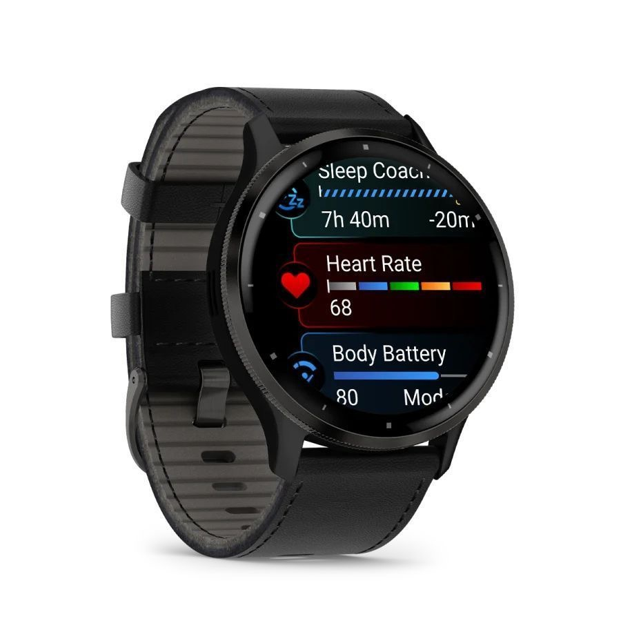 Garmin Venu 3 – Smartwatch premium cu piele + rate 0% (4–12 luni) [5]