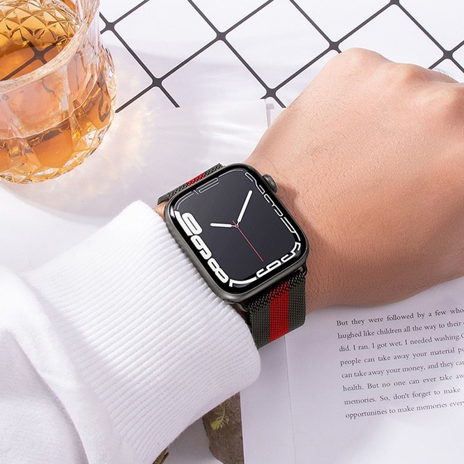 Hoco iWatch WA03 42/44/45/46/49mm – Brățară metalică premium pentru Apple Watch [4]