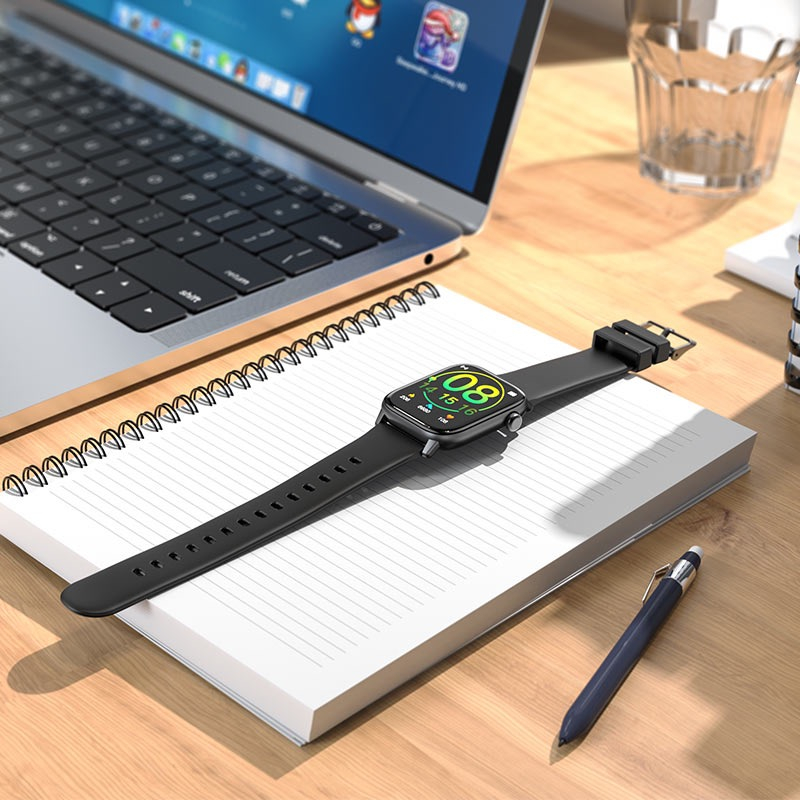 Hoco Y3 Smart Watch – Tehnologie accesibilă pentru sănătatea ta [5]