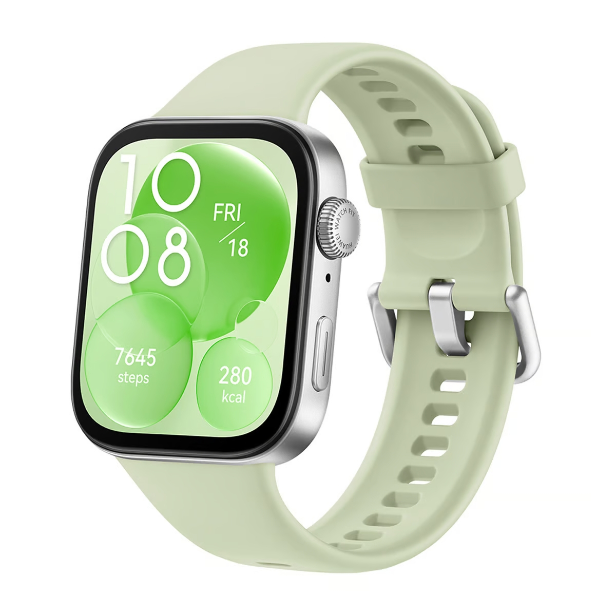 Huawei Watch Fit 3 – Eleganță și tehnologie premium în culori vibrante (Black, Pink, Green Fluoroelastomer) [2]