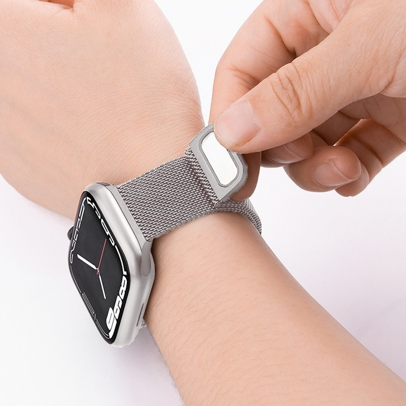 Hoco iWatch WA03 38/40/41mm – Brățară metalică premium pentru Apple Watch [5]