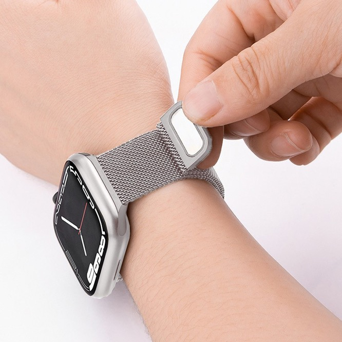 Hoco iWatch WA03 42/44/45/46/49mm – Brățară metalică premium pentru Apple Watch [4]