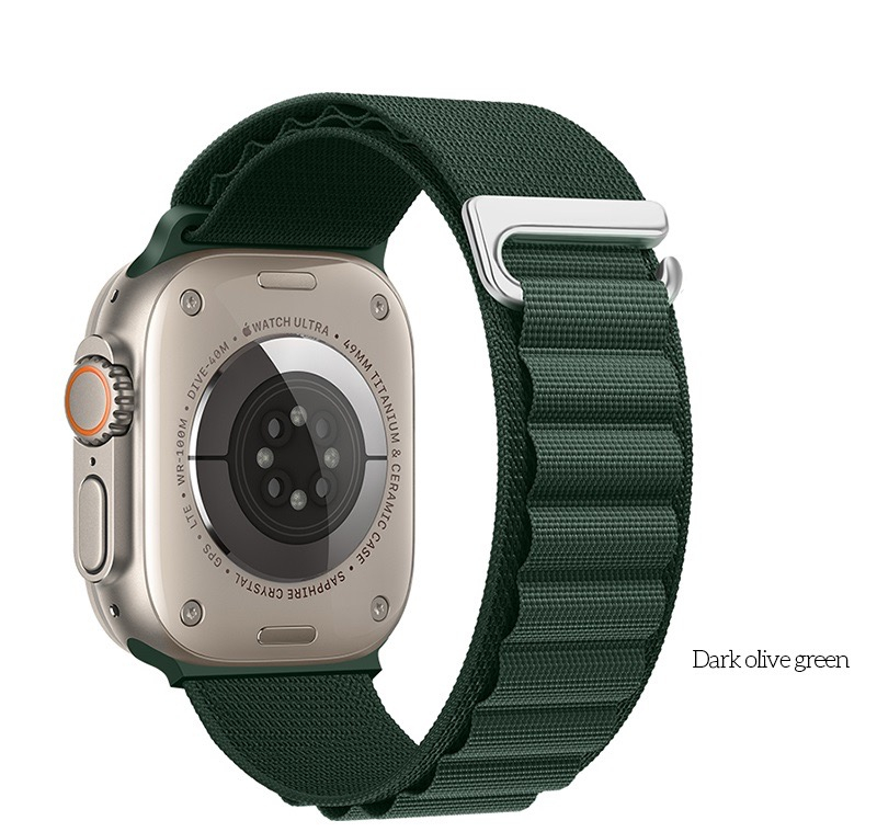 Hoco iWatch WA20 38/40/41mm – Brățară sport premium din nailon pentru Apple Watch [1]