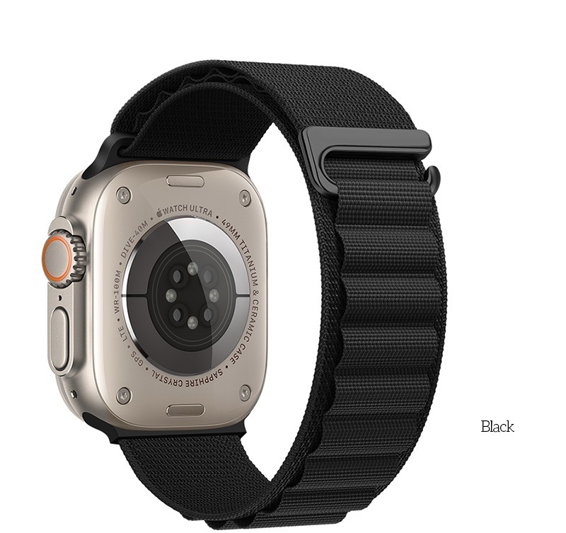Hoco iWatch WA20 38/40/41mm – Brățară sport premium din nailon pentru Apple Watch [1]