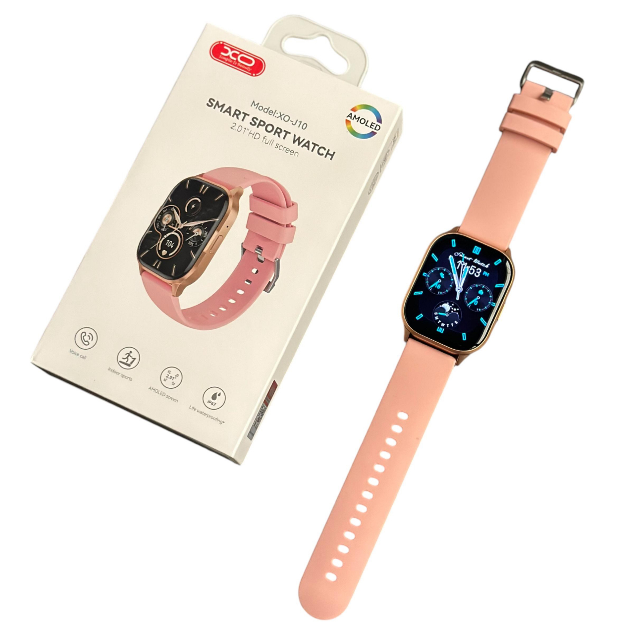 XO J10 – Smartwatch premium cu funcții fitness și notificări inteligente [6]
