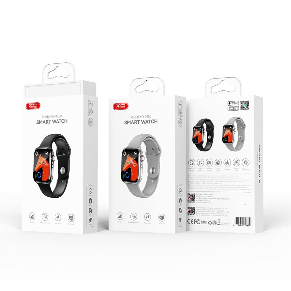 XO M50 – Smartwatch elegant cu funcții fitness și notificări inteligente [3]