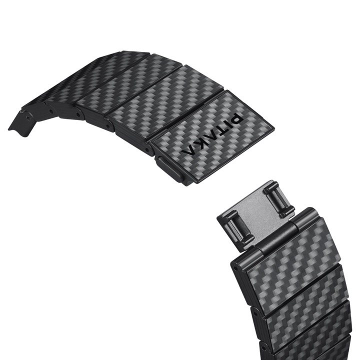 PITAKA Carbon Fiber Band Modern– Cureaua premium din fibră de carbon pentru Apple Watch [6]