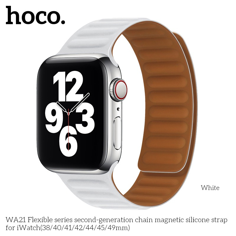 Hoco iWatch WA21 38/40/41mm – Brățară sport premium din silicon pentru Apple Watch [1]