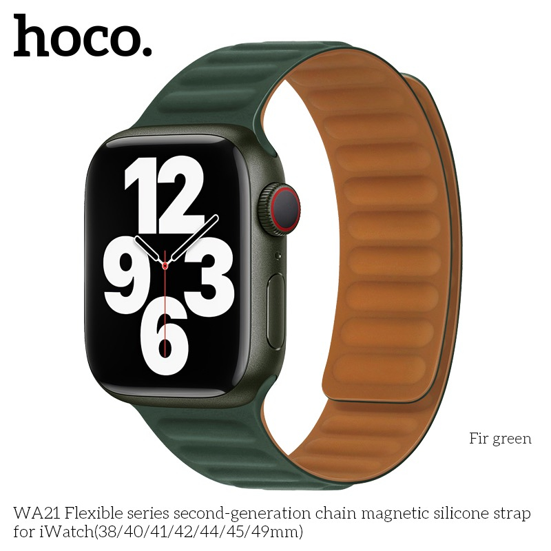 Hoco iWatch WA21 38/40/41mm – Brățară sport premium din silicon pentru Apple Watch [1]