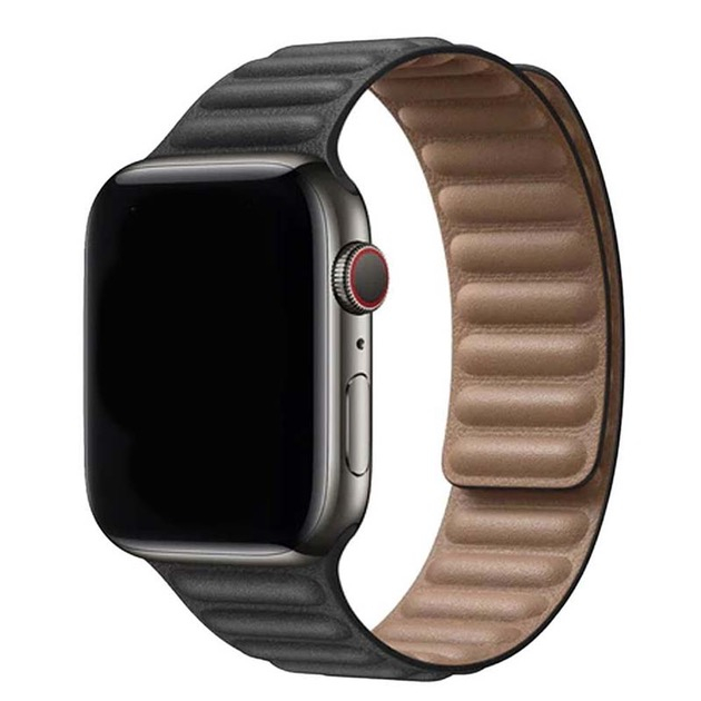 Hoco iWatch WA23 42/44/45/49mm – Brățară premium din piele pentru Apple Watch [2]
