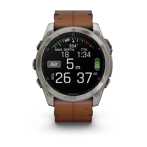 Garmin fēnix 8 Sapphire 51 mm – titan, safir, 10 ATM, autonomie 29 zile [8]