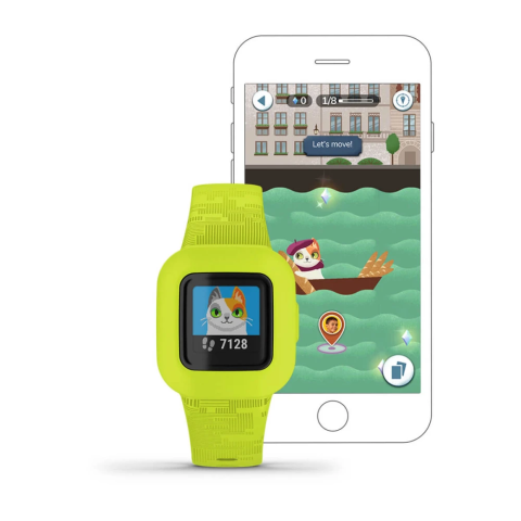 Умные часы для детей - Garmin vívofit jr. 3 – батарея 1 год, 5 ATM, цветной MIP-экран