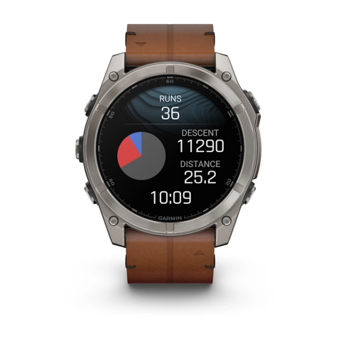 Garmin fēnix 8 Sapphire 51 mm – titan, safir, 10 ATM, autonomie 29 zile [9]