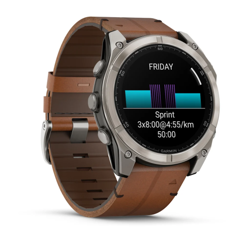 Garmin fēnix 8 Sapphire 51 mm – titan, safir, 10 ATM, autonomie 29 zile [5]