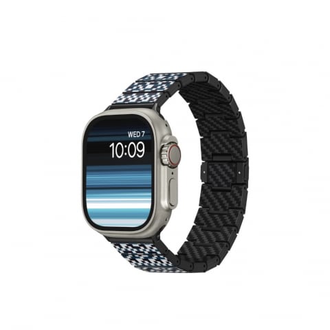 Pentru toate modelele - PITAKA Mosaic Band – Cureaua premium cu design mosaic pentru Apple Watch