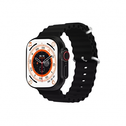 Charome HD Call T8 Ultra Black – Smartwatch elegant cu funcții avansate
