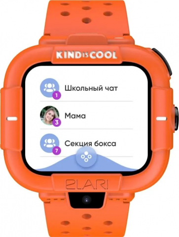 Умные часы для детей - Elari KidPhone MB – Умные часы с GPS и звонками для детей