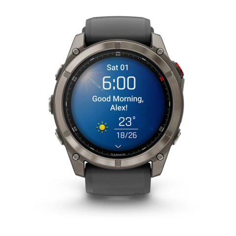 Ceasuri inteligente - Garmin fēnix 8 Pro AMOLED — Titan & Safir, 51 mm