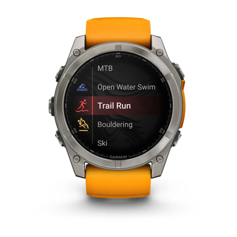 Garmin fēnix 8 Sapphire 51 mm – titan, safir, 10 ATM, autonomie 29 zile [10]