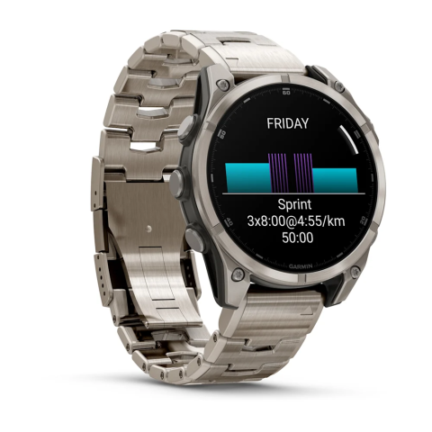 Garmin fēnix 8 Sapphire 47 mm – titan, safir, 10 ATM, autonomie 16 zile [5]