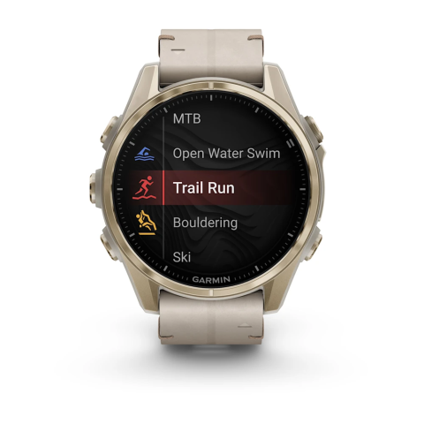Garmin fēnix® 8 Sapphire – Titan + Safir + Piele + Silicon + autonomie 10 zile [7]