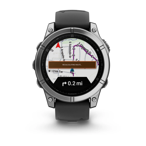 Garmin fēnix E 47 mm – AMOLED, oțel, 10 ATM, autonomie 16 zile [8]