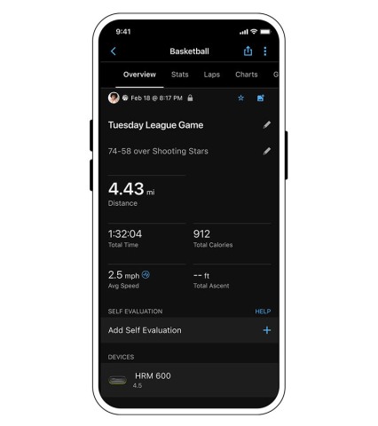 Garmin HRM 600 – HRV, 5 ATM, 2 luni autonomie, XS–S și M–XL [6]