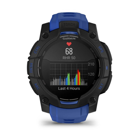 Garmin Instinct 3 45 mm – AMOLED, 10 ATM, lanternă LED, autonomie 18 zile [8]